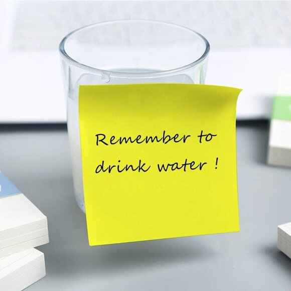 8 Pads Pop Up Sticky Notes 3x3 Refills Bright Colors Self-Stick Notes Pads Super - Picture 2 of 8